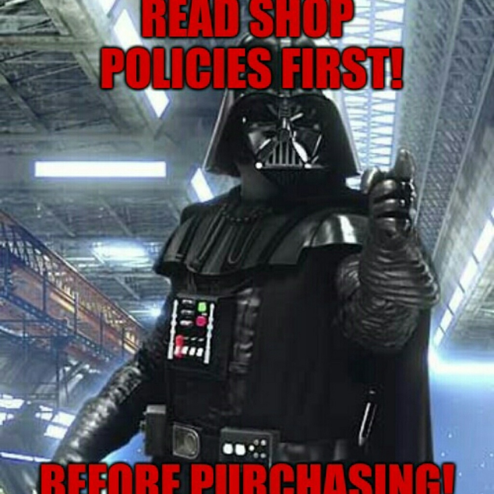 SHOP POLICIES!